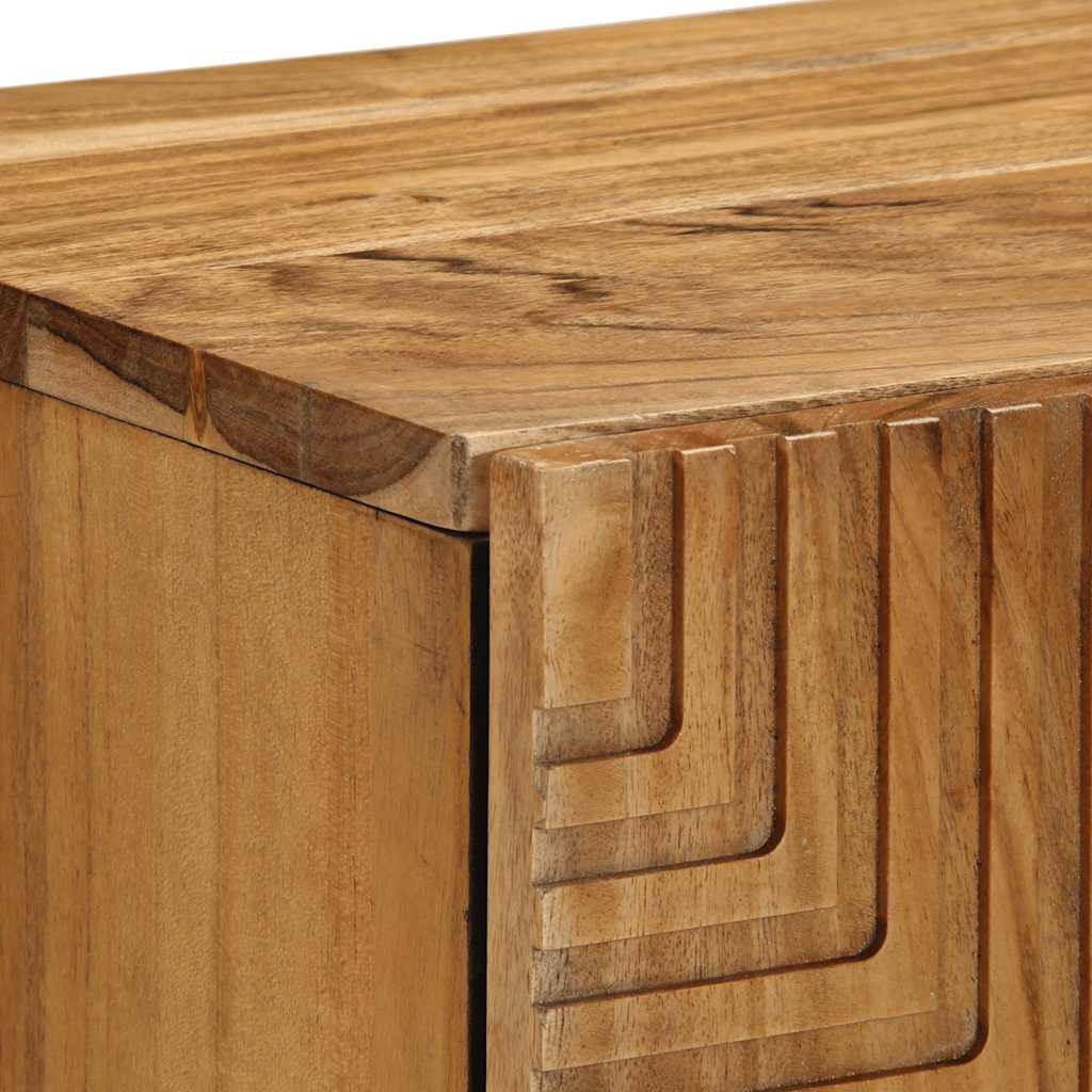 Sideboard 60x33x75 cm Massivholz Akazie