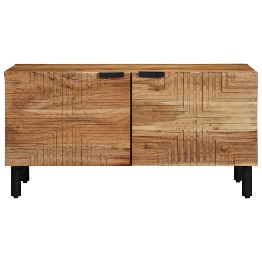 Couchtisch 80x50x40 cm Massivholz Akazie