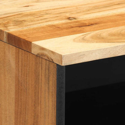 Nachttische 2 Stk. 40x33x46 cm Massivholz Akazie