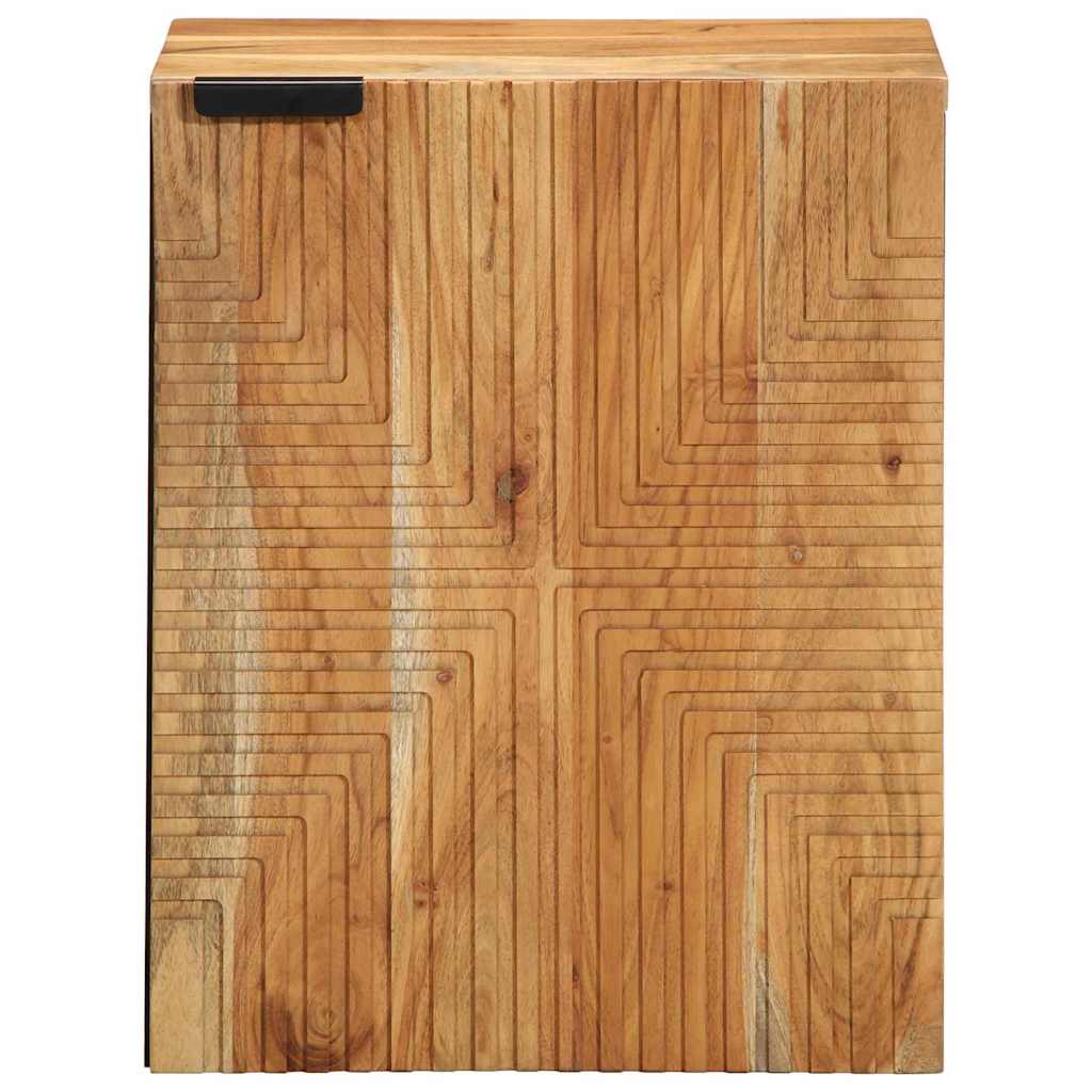 Badezimmer-Hängeschrank mit Regal Braun 38 x 33,5 x 48 cm