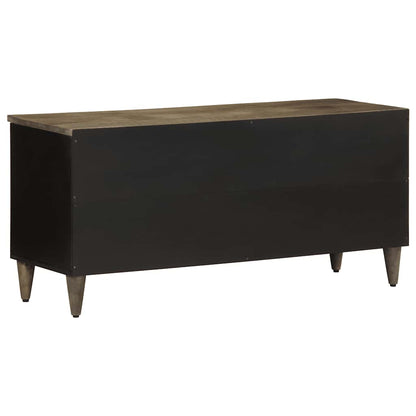 TV-Schrank 100x33x46 cm Massivholz Mango