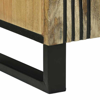 TV-Schrank Braun 160 x 30 x 30.5 cm massives Mangoholz