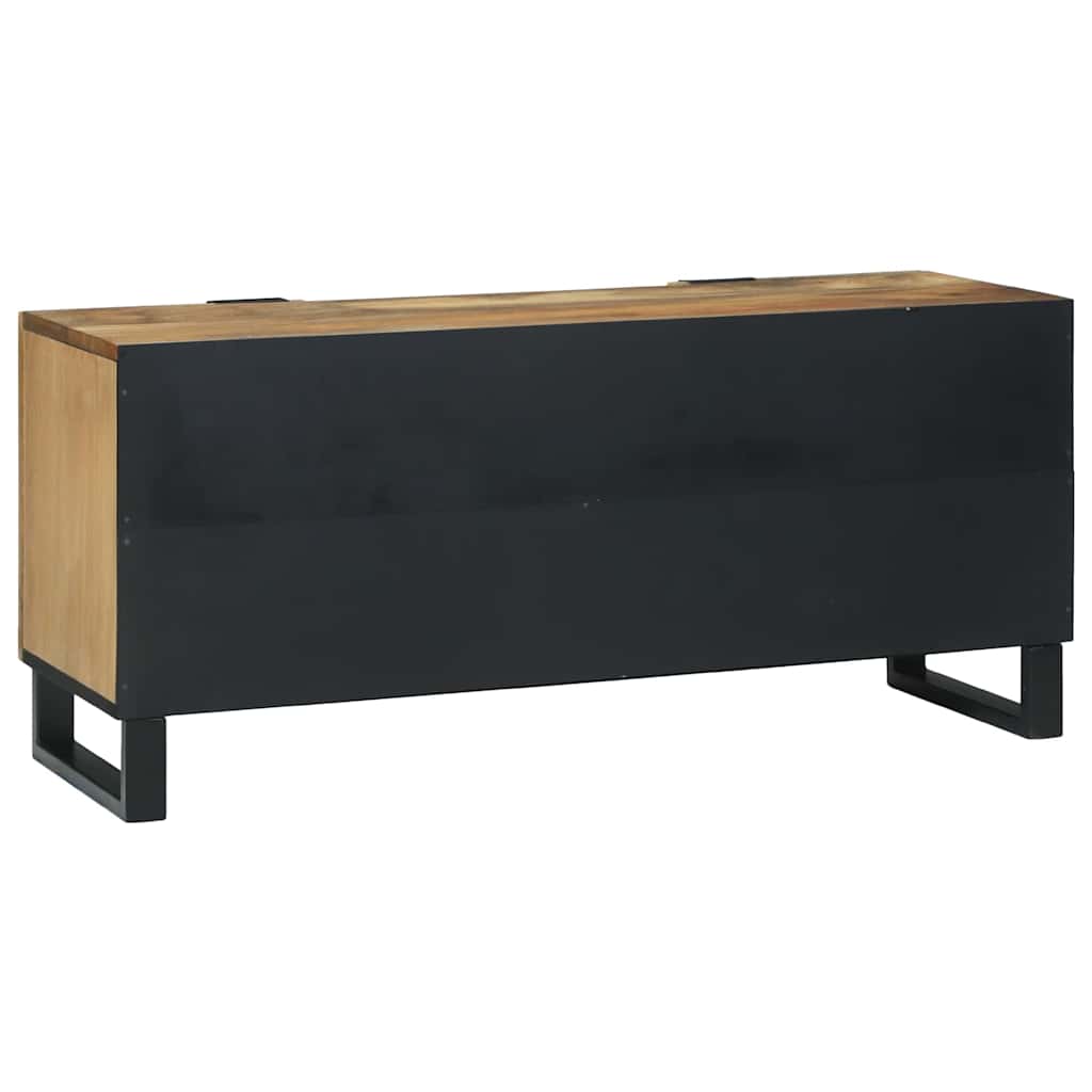 TV-Schrank Braun 160 x 30 x 30.5 cm massives Mangoholz