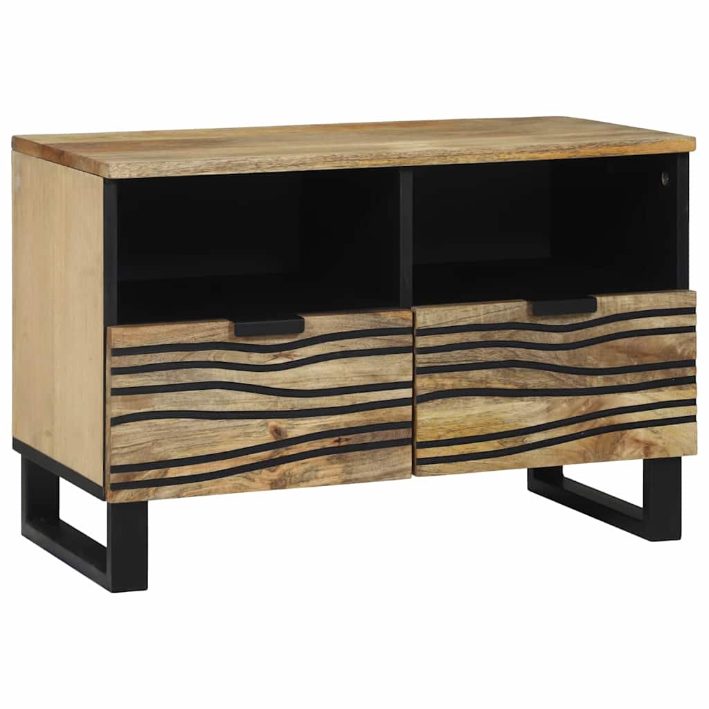 TV-Schrank Braun 70 x 33 x 46 cm massives Mangoholz