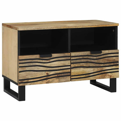 TV-Schrank Braun 70 x 33 x 46 cm massives Mangoholz