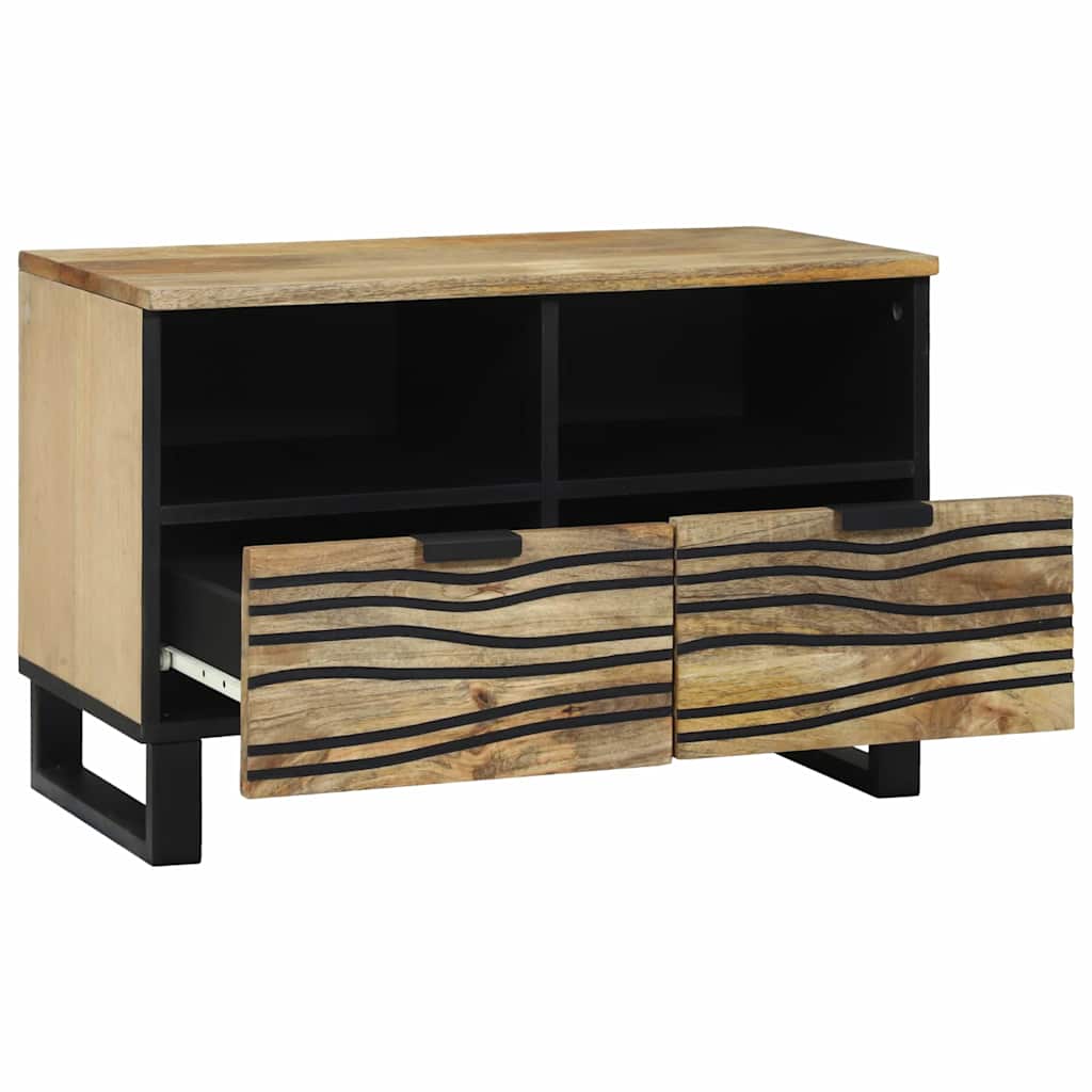 TV-Schrank Braun 70 x 33 x 46 cm massives Mangoholz