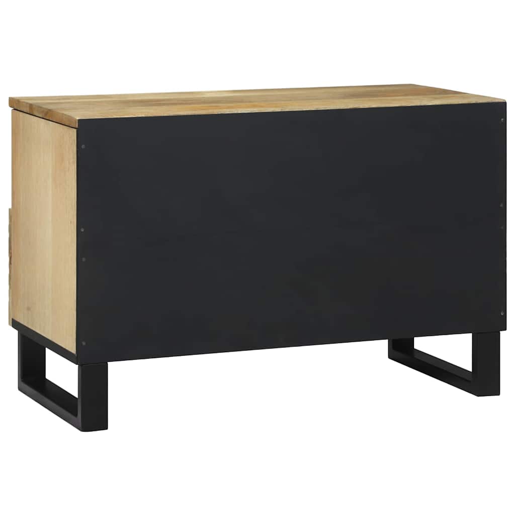 TV-Schrank Braun 70 x 33 x 46 cm massives Mangoholz