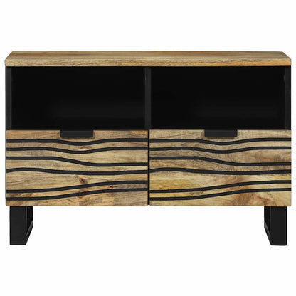 TV-Schrank Braun 70 x 33 x 46 cm massives Mangoholz