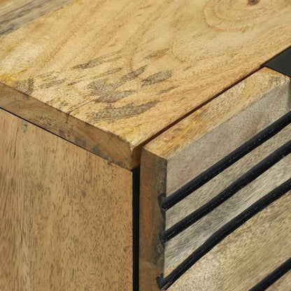 Sideboard Braun 60 x 33.5 x 75 cm Massivholz Mango