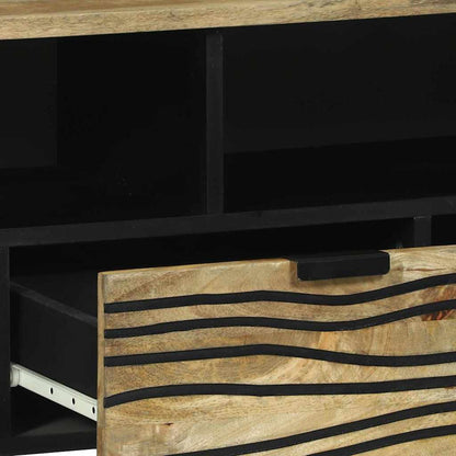TV-Schrank Braun 105 x 33 x 46 cm massives Mangoholz