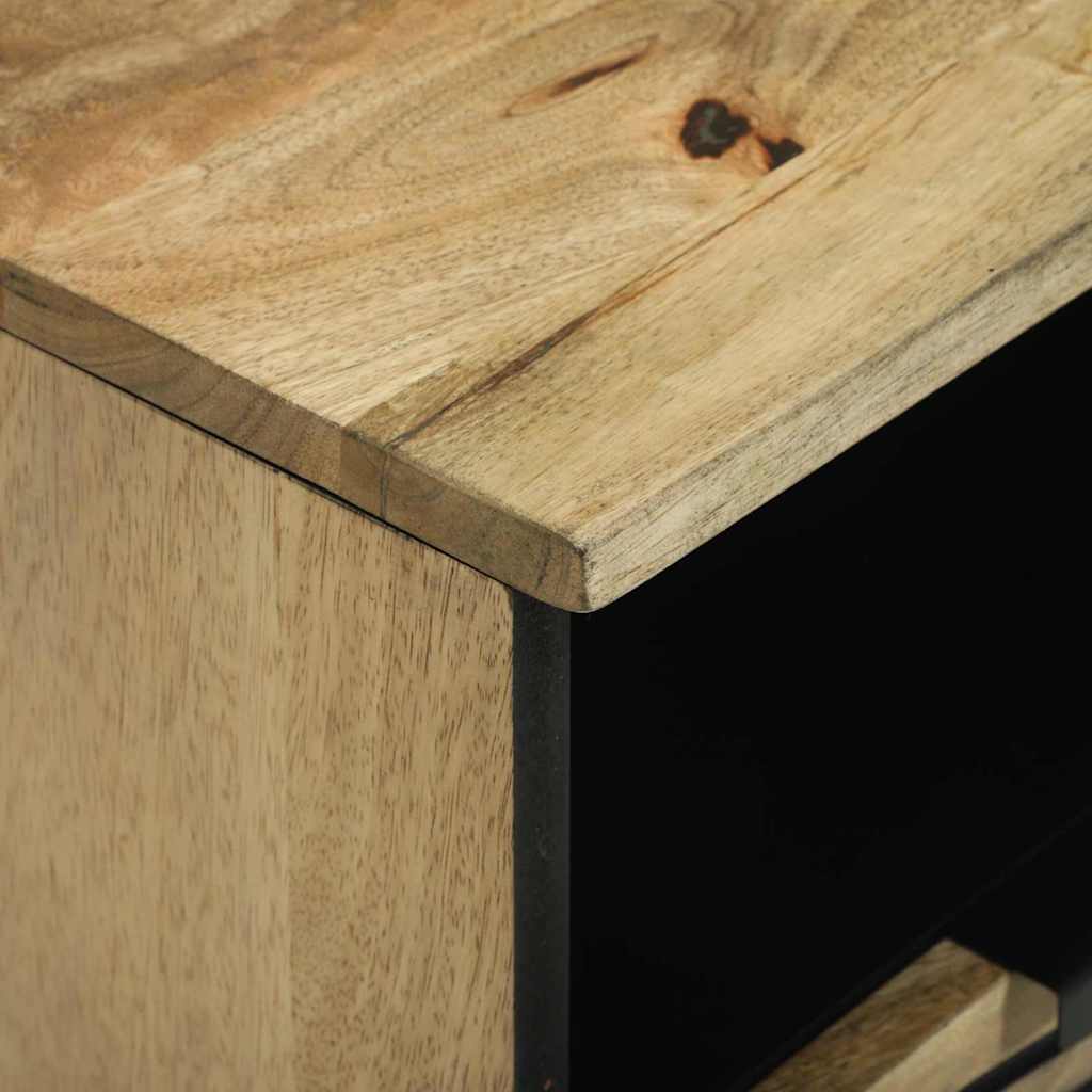 TV-Schrank Braun 100 x 33 x 46 cm massives Mangoholz