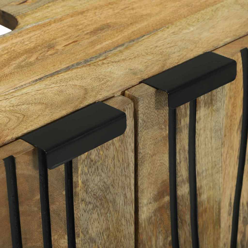 Waschbeckenschrank mit Tür Braun 62 x 33 x 58 cm Holzwerkstoff