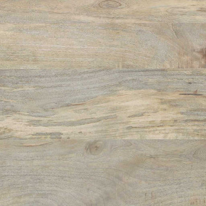 Nachttisch Weiß und Schwarz 40 x 33 x 46 cm Massivholz Akazie