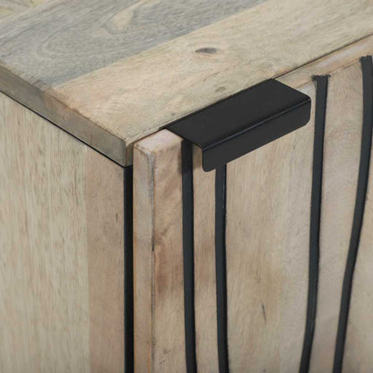 Waschbeckenschrank mit Tür Weiß 38 x 33,5 x 48 cm Holzwerkstoff