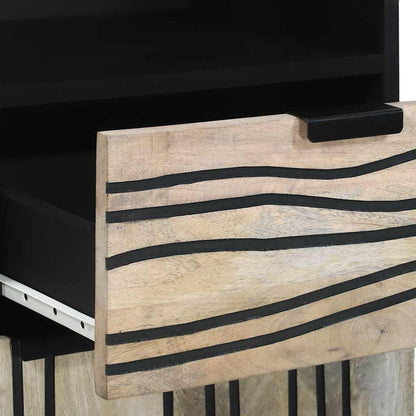 Waschbeckenschrank mit Tür Weiß 38 x 33 x 160 cm Holzwerkstoff