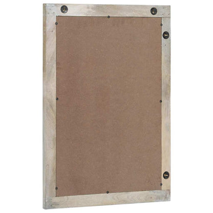 Badezimmer Spiegel mit Spiegel Braun, Silber 50 x 70 x 30 cm
