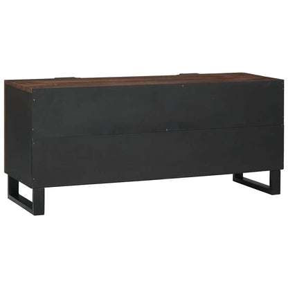 TV-Schrank Braun 160 x 30 x 30.5 cm massives Mangoholz