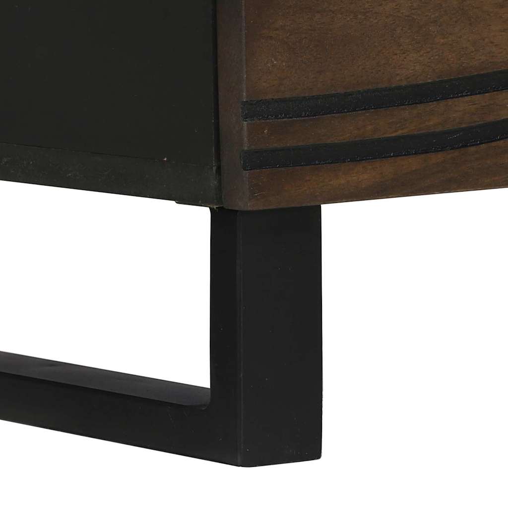 TV-Schrank Braun 70 x 33 x 46 cm massives Mangoholz