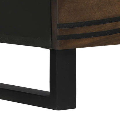 TV-Schrank Braun 70 x 33 x 46 cm massives Mangoholz