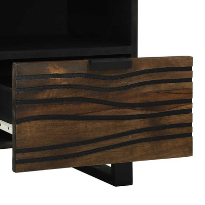 TV-Schrank Braun 70 x 33 x 46 cm massives Mangoholz