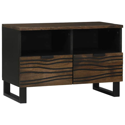 TV-Schrank Braun 70 x 33 x 46 cm massives Mangoholz