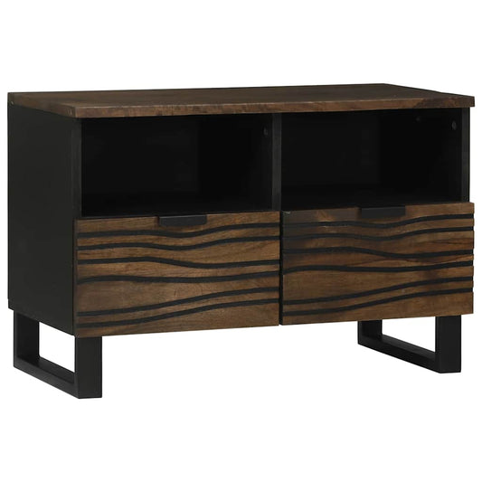 TV-Schrank Braun 70 x 33 x 46 cm massives Mangoholz