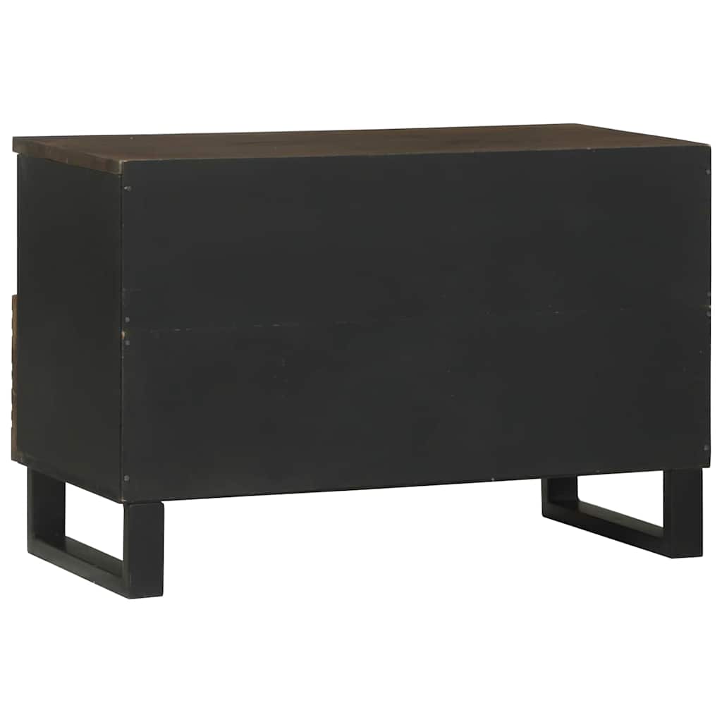 TV-Schrank Braun 70 x 33 x 46 cm massives Mangoholz