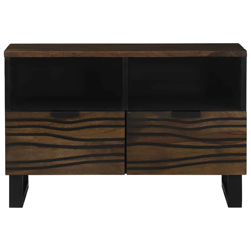 TV-Schrank Braun 70 x 33 x 46 cm massives Mangoholz