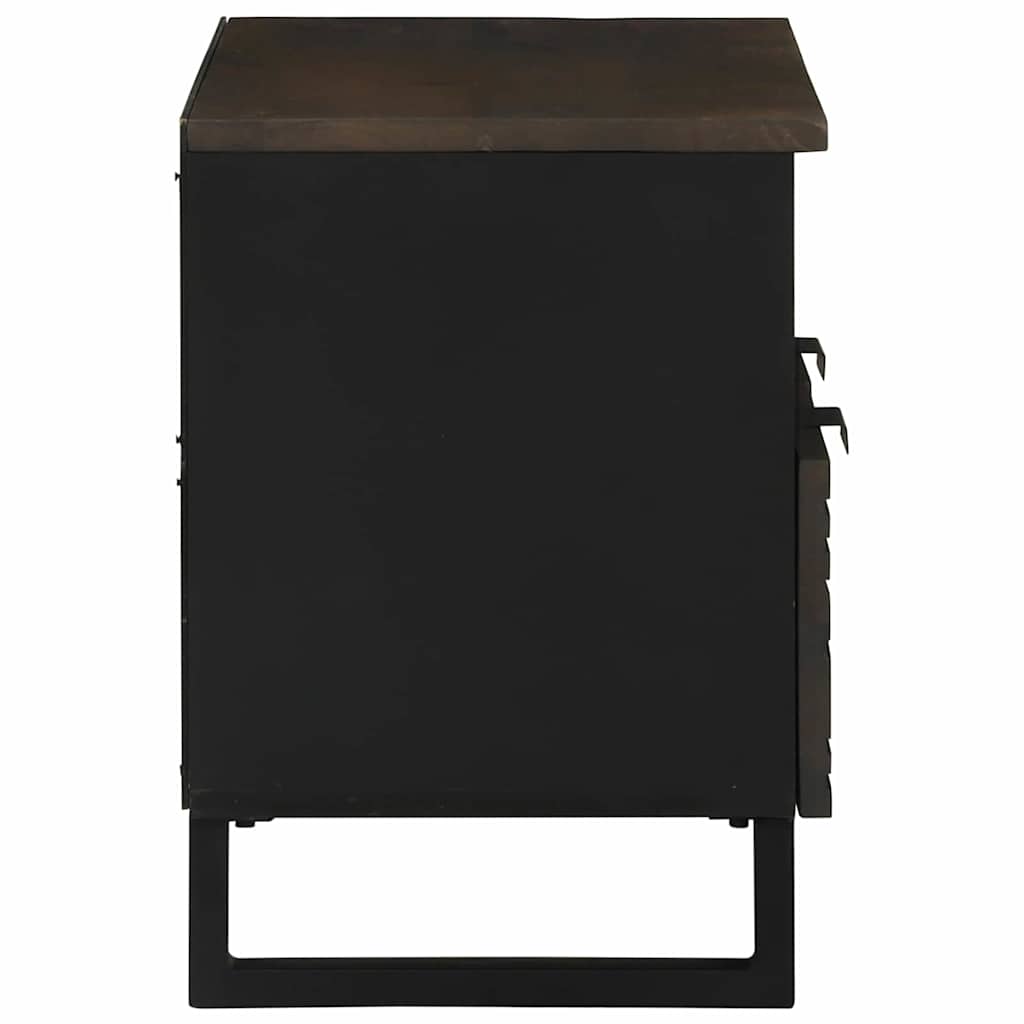 TV-Schrank Braun 70 x 33 x 46 cm massives Mangoholz