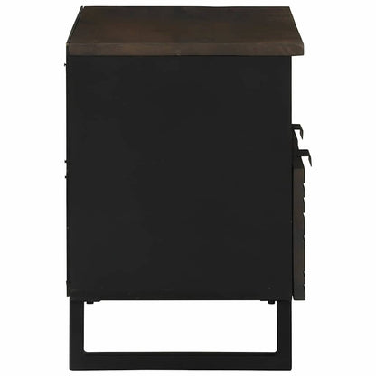 TV-Schrank Braun 70 x 33 x 46 cm massives Mangoholz