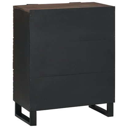 Sideboard Braun 60 x 33.5 x 75 cm Massivholz Mango