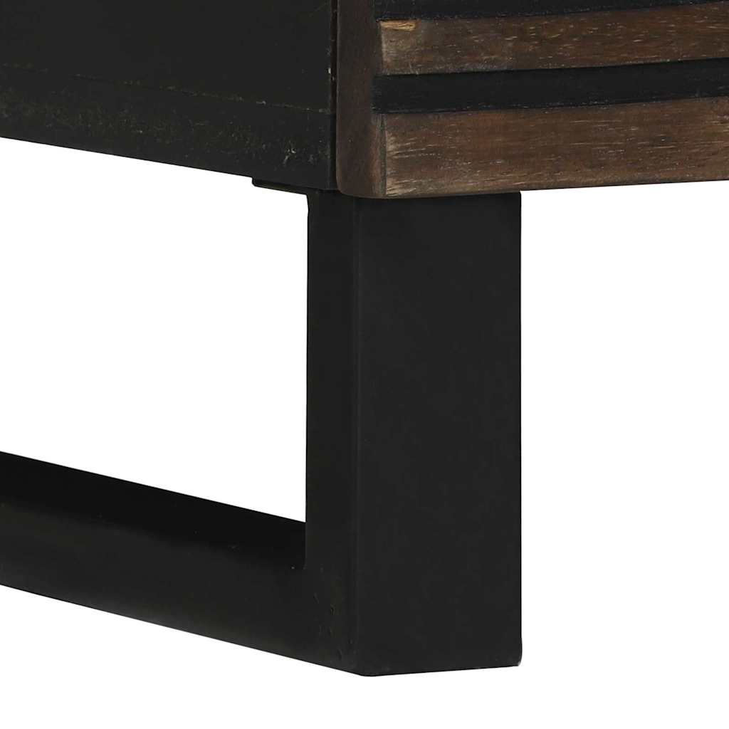 Nachttisch Walnuss 40 x 33 x 46 cm Massivholz Akazie