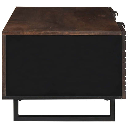 Couchtisch Braun und Schwarz 100 x 54 x 40 cm