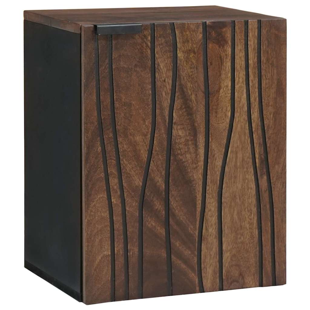 Waschbeckenschrank Walnuss 38 x 33,5 x 48 cm Holzwerkstoff