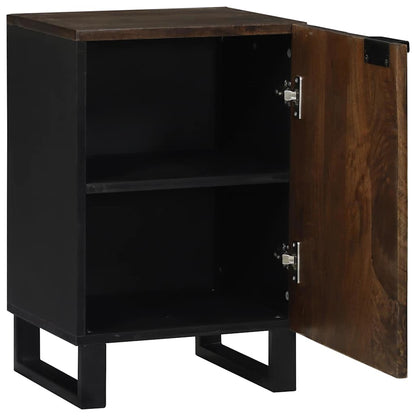 Waschbeckenschrank Walnuss 38 x 33,5 x 58 cm Holzwerkstoff