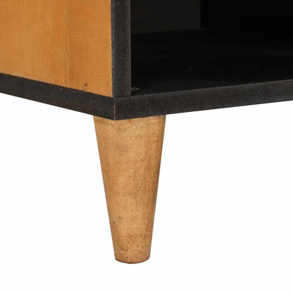 TV-Schränk Hellbraun 80 x 33 x 46 cm massives Mangoholz