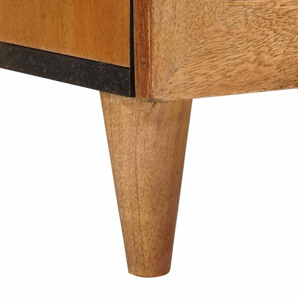 Badezimmer Schrank Wandmontiert Hellbraun 38 x 33,5 x 160 cm
