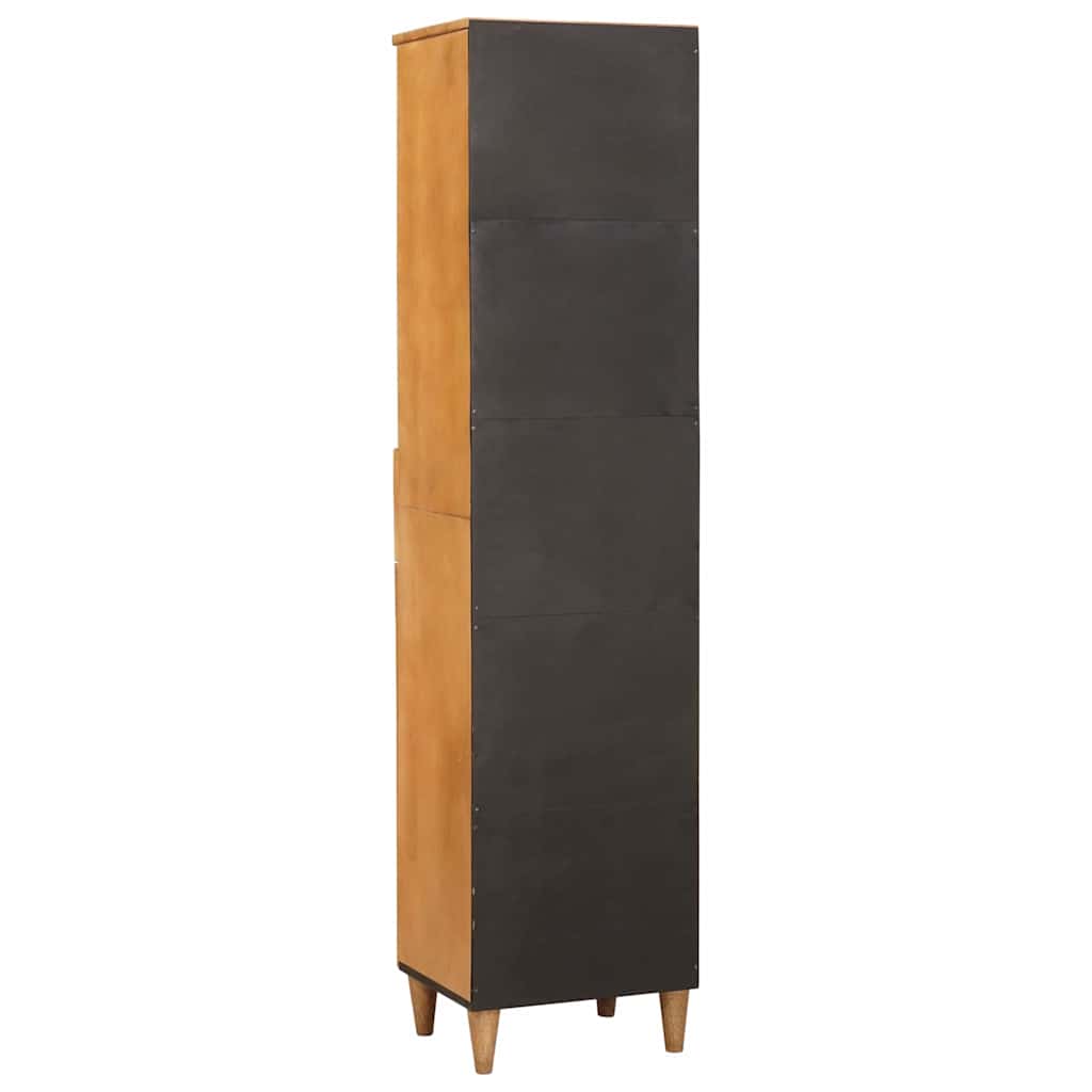 Badezimmer Schrank mit Schubladen Hellbraun 38 x 33,5 x 160 cm