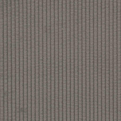 Zweisitzer-Sofa Hellgrau 109 cm Cordstoff