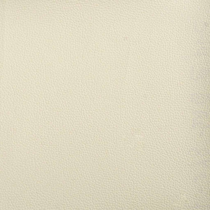 Zweisitzer-Sofa Creme 110 cm Kunstleder