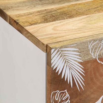 Nachttische 2 Stk. 40x33,5x46 cm Massivholz Mango