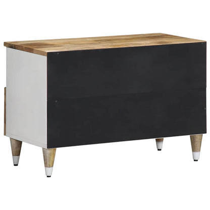 TV-Schrank 70x33,5x46 cm Massivholz Mango
