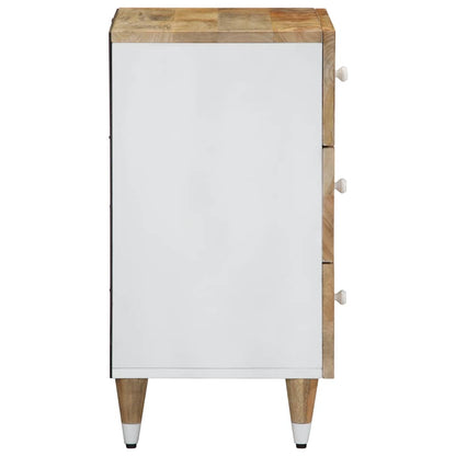 Nachttisch 50x33x60 cm Massivholz Mango