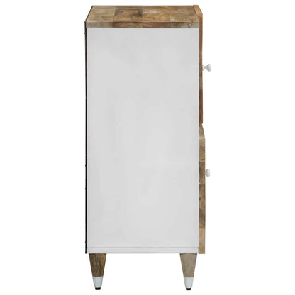 Sideboard 80x33,5x75 cm Massivholz Mango