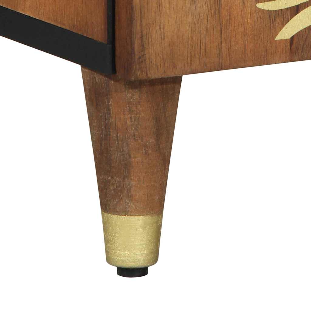 Sideboard Braun 60 x 33.5 x 75 cm Massivholz Mango