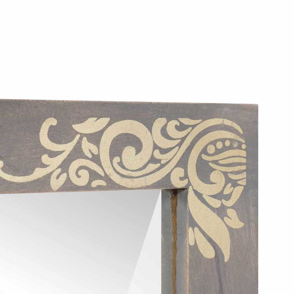 Badezimmer Spiegel mit Spiegel Grau 70 x 50 x 2,5 cm