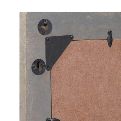 Badezimmer Spiegel mit Spiegel Grau 70 x 50 x 2,5 cm