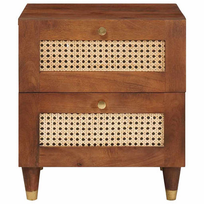 Nachttische mit Schubladen 2 pcs 40 x 33.5 x 46 cm