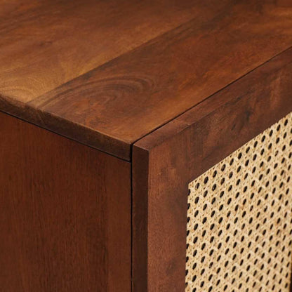 Sideboard Braun 60 x 33.5 x 75 cm massives Mangoholz