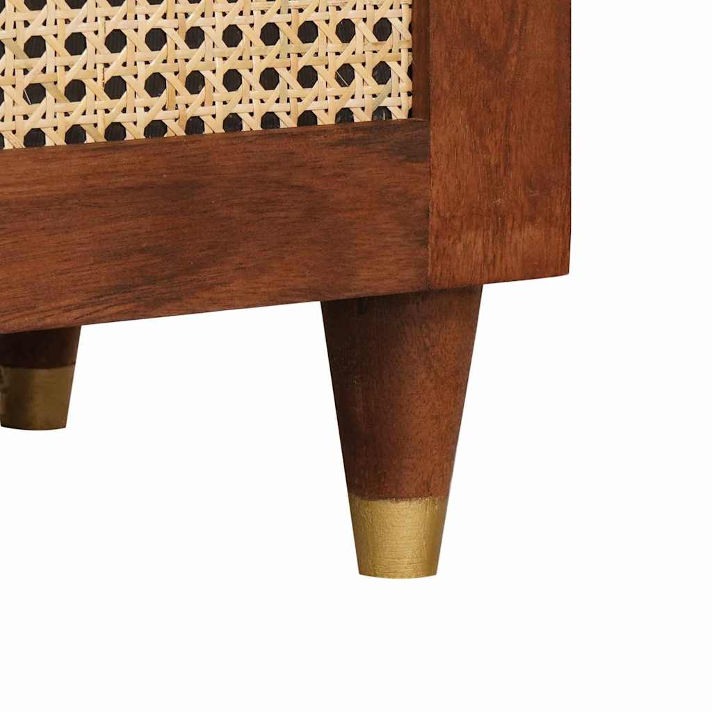 Sideboard Braun 60 x 33.5 x 75 cm massives Mangoholz